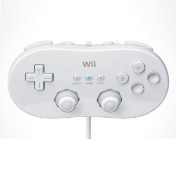 Nintendo Wii Mando Clasico Blanco